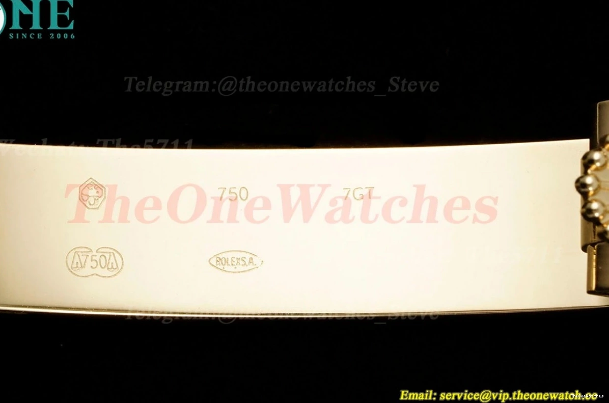 JDF (Gain Black 228238 YG DayDate VR3255 Dial V4 Textured 40mm YG Weight) 1204